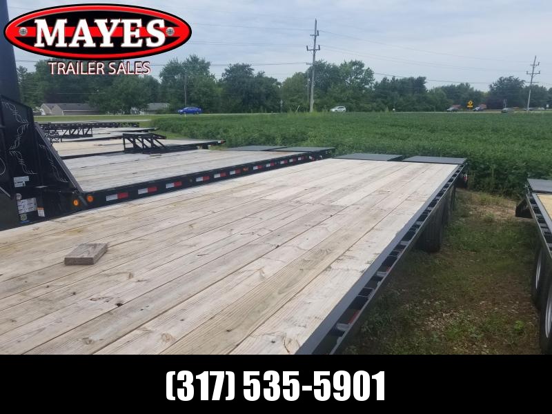 2018 102x32(27+5' Dovetail) Load Trail GH32 Flatbed Trailer - w/ Max Ramps (GVW: 24000) gooseneck 2018 102x32(27+5' Dovetail) Load Trail GH32 Flatbed Trailer - w/ Max Ramps (GVW: 24000) gooseneck