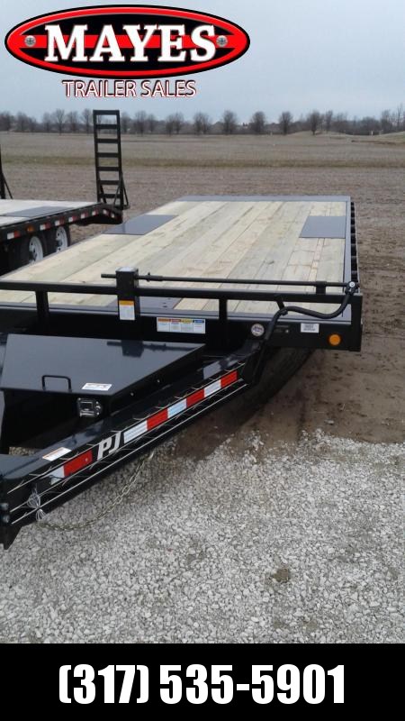 2019 102"x22' Deckover Tilt PJ Trailers T8222 Equipment Trailer - Full Tilt - Winch Plate (GVW: 14000) 2019 102"x22' Deckover Tilt PJ Trailers T8222 Equipment Trailer - Full Tilt - Winch Plate (GVW: 14000)