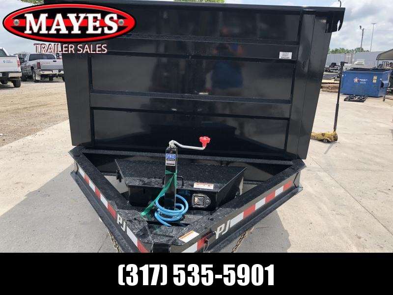 2020 83x14 TA Low Pro HIGH SIDE PJ Trailers DM142 Dump Trailer - Split Spread Gate - Scissor Hoist (GVW: 14000) 2020 83x14 TA Low Pro HIGH SIDE PJ Trailers DM142 Dump Trailer - Split Spread Gate - Scissor Hoist (GVW: 14000)