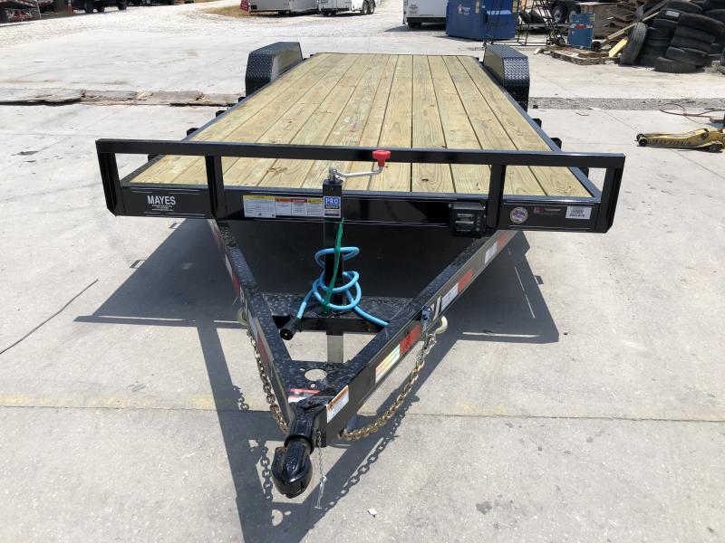 2020 22 (20+2) TA PJ Trailers CE222 Equipment Trailer - Rear Slide In Ramps (GVW: 9899) 2020 22 (20+2) TA PJ Trailers CE222 Equipment Trailer - Rear Slide In Ramps (GVW: 9899)