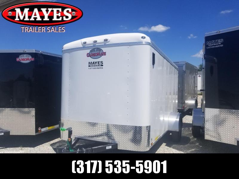 2018 6x12 Cargo Mate BL612SA Enclosed Cargo Trailer - White (RD)(GVW: 2990) 2018 6x12 Cargo Mate BL612SA Enclosed Cargo Trailer - White (RD)(GVW: 2990)