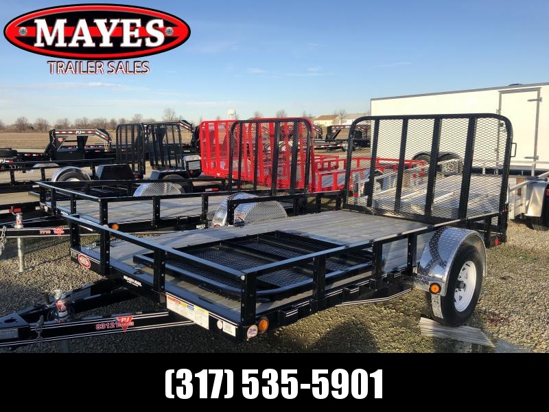 2018 83x12 PJ Trailers U8 Trailer - Straight Deck w/ 4' Fold-up Gate (GVW: 2995)(4ft Side Gate) 2018 83x12 PJ Trailers U8 Trailer - Straight Deck w/ 4' Fold-up Gate (GVW: 2995)(4ft Side Gate)