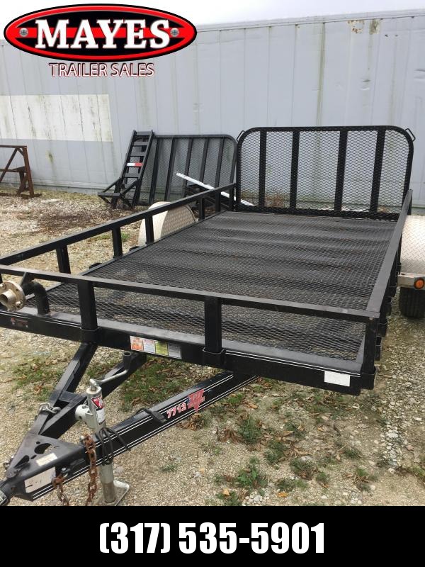 2015 77x12 PJ Trailers U7121 Utility Trailer 2015 77x12 PJ Trailers U7121 Utility Trailer