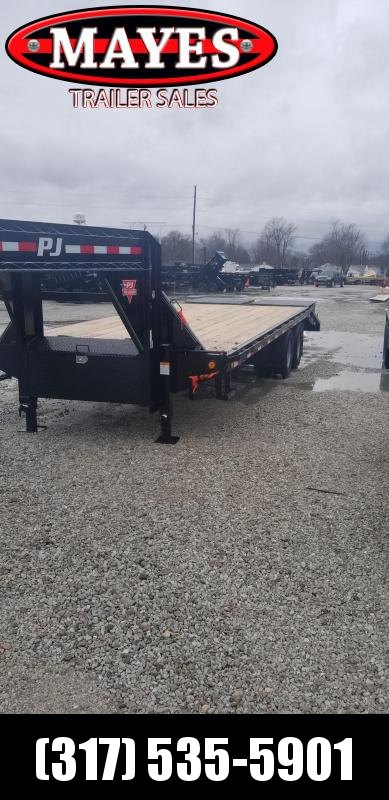 2019 102x25 20+5 PJ Trailers FD252 Equipment Trailer - Gooseneck - Monster Ramps (GVW: 25000) 2019 102x25 20+5 PJ Trailers FD252 Equipment Trailer - Gooseneck - Monster Ramps (GVW: 25000)