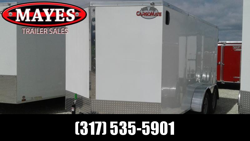 2019 7x14 TA Cargo Mate EHW714TA2 Enclosed Cargo Trailer - Double Door (GVW: 7000) 2019 7x14 TA Cargo Mate EHW714TA2 Enclosed Cargo Trailer - Double Door (GVW: 7000)