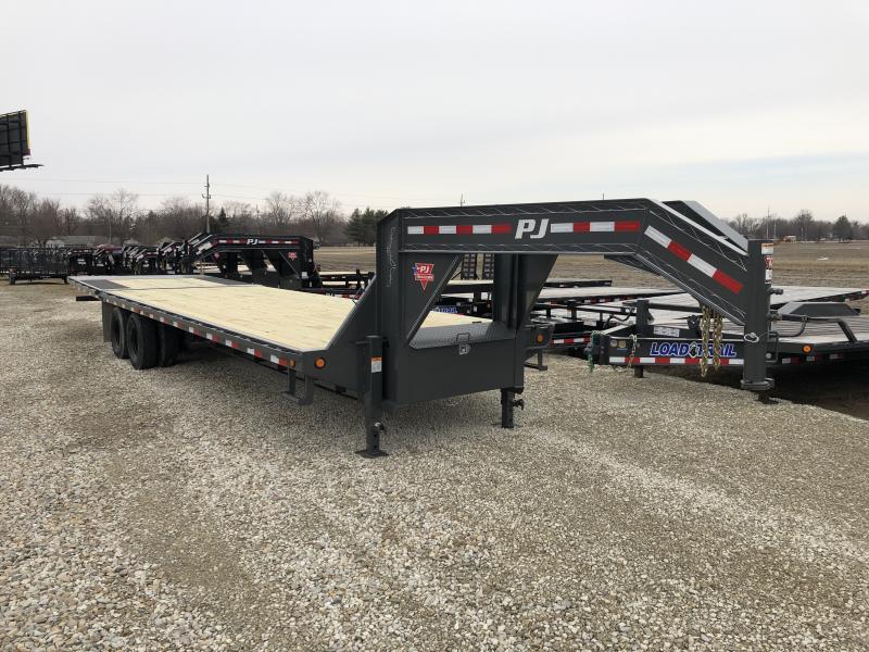 2019 102x32 (22+10) PJ Trailers Flatdeck with Hydraulic Dove Trailer - Hydraulic Dovetail (GVW: 25000) 2019 102x32 (22+10) PJ Trailers Flatdeck with Hydraulic Dove Trailer - Hydraulic Dovetail (GVW: 25000)