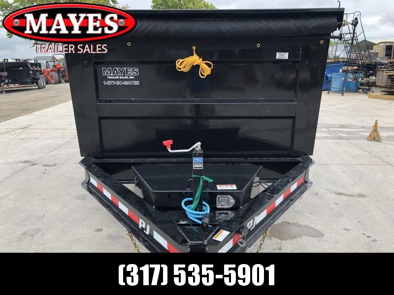 2020 83x14 TA PJ Trailers DM142 Dump Trailer - Split/Spread Gate - Tarp Kit - 6 Inch Cylinder Upgrade (GVW: 14000) 2020 83x14 TA PJ Trailers DM142 Dump Trailer - Split/Spread Gate - Tarp Kit - 6 Inch Cylinder Upgrade (GVW: 14000)