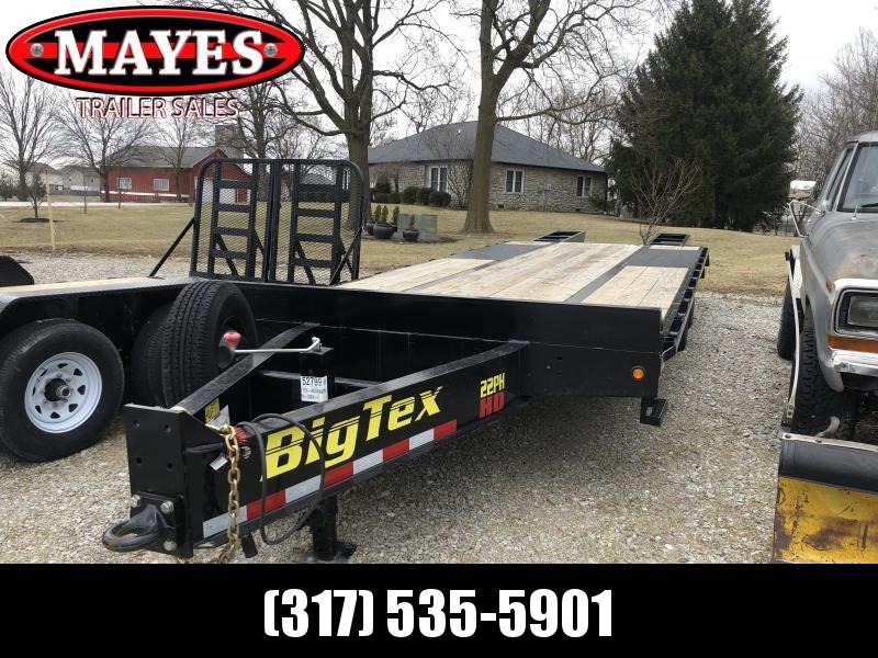 2019 102x25(20+5' Dovetail) Big Tex Trailers 22PH USED Flatbed Trailer - w/ Flip-over Ramps (GVW: 23900) 2019 102x25(20+5' Dovetail) Big Tex Trailers 22PH USED Flatbed Trailer - w/ Flip-over Ramps (GVW: 23900)