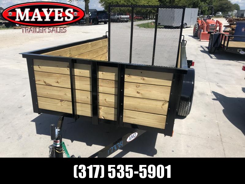 2020 5x8 SA American Manufacturing Operations (AMO) US081 Utility Trailer - High Sides - Tailgate (GVW: 2990) 2020 5x8 SA American Manufacturing Operations (AMO) US081 Utility Trailer - High Sides - Tailgate (GVW: 2990)