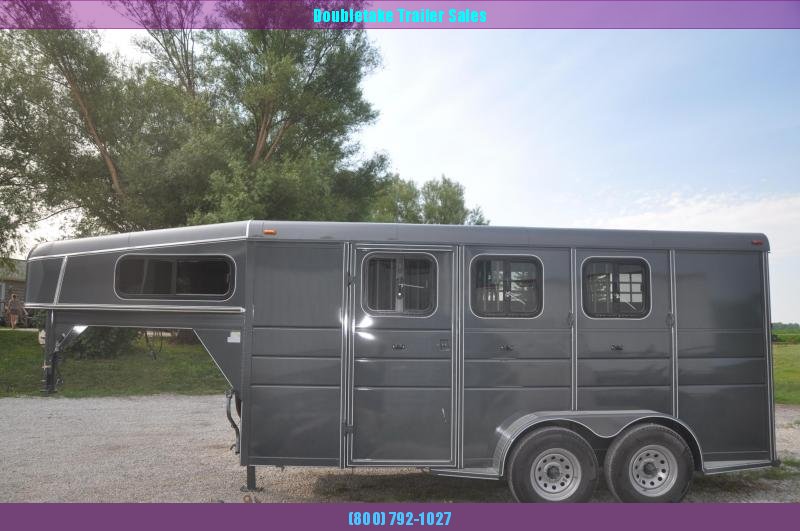 2019 Calico Trailers 3 HORSE SLANT LOAD GN Livestock Trailer 2019 Calico Trailers 3 HORSE SLANT LOAD GN Livestock Trailer