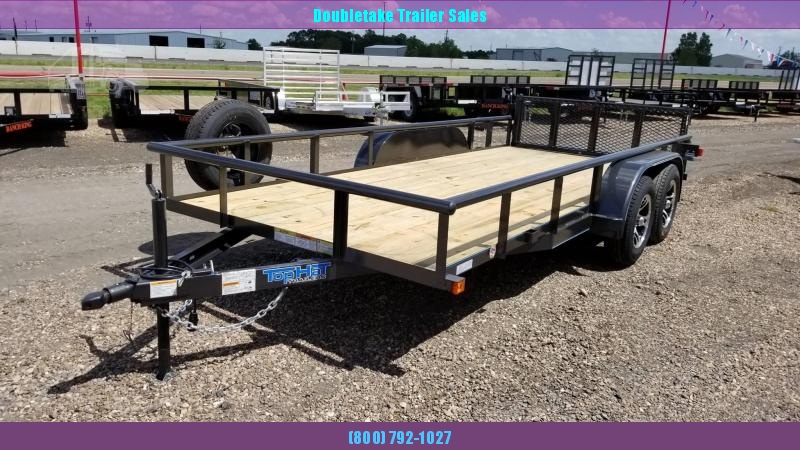 2019 Top Hat Trailers 16X83MP Open Utility Trailer 2019 Top Hat Trailers 16X83MP Open Utility Trailer