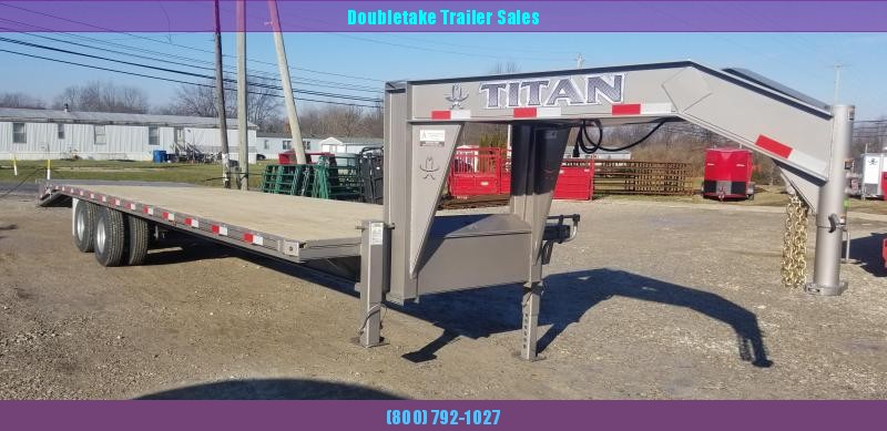 2020 Titan Trailers T266R Flatbed Trailer 2020 Titan Trailers T266R Flatbed Trailer