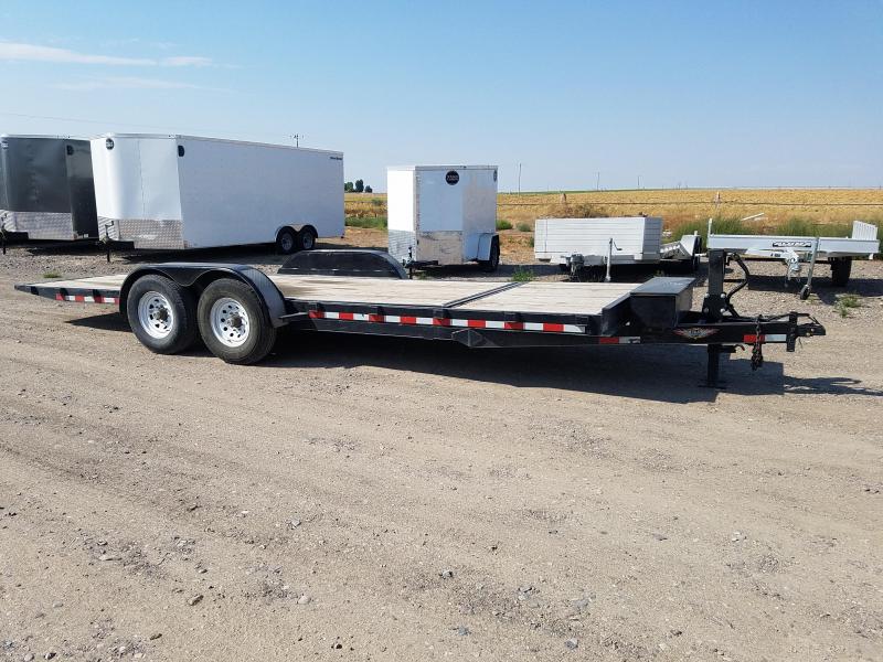 2015 H and H Trailer 22' x 14K Gravity Tilt Equipment Trailer 2015 H and H Trailer 22' x 14K Gravity Tilt Equipment Trailer