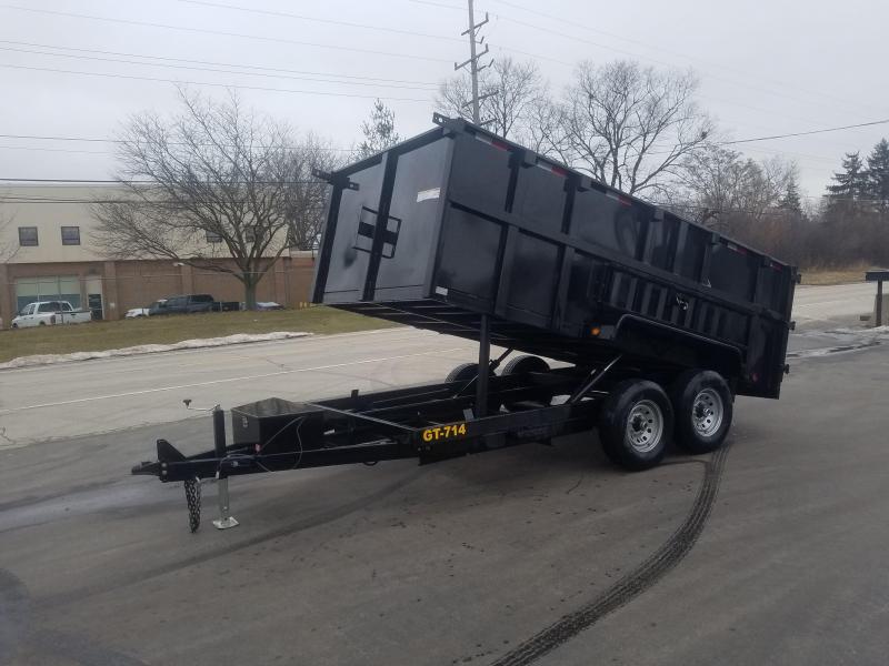 2019 Griffin 14 FOOT DUMP HIGH SIDE Dump Trailer 2019 Griffin 14 FOOT DUMP HIGH SIDE Dump Trailer