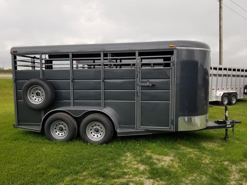 2019 Calico Trailers 16ft Bumper Pull Livestock Trailer 2019 Calico Trailers 16ft Bumper Pull Livestock Trailer