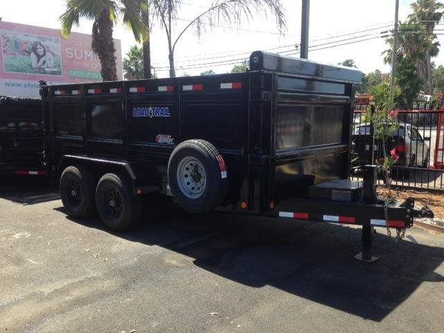 2018 Load Trail 83" X 14' Tandem Axle Dump Dump Trailer 2018 Load Trail 83" X 14' Tandem Axle Dump Dump Trailer