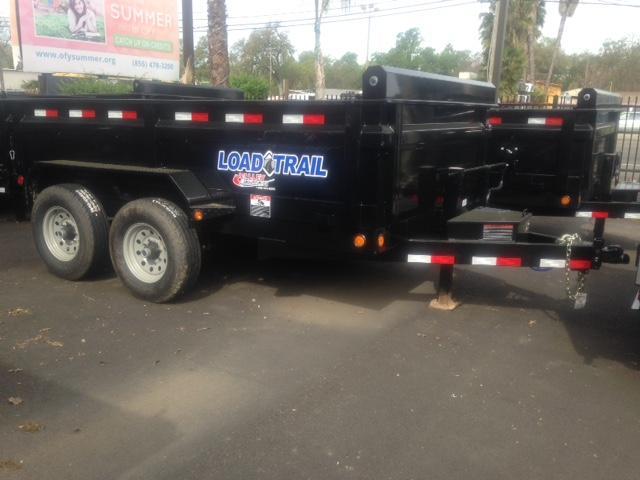 2018 Load Trail 72" X 12' Tandem Axle Dump Dump Trailer 2018 Load Trail 72" X 12' Tandem Axle Dump Dump Trailer