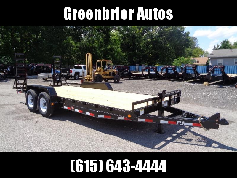 2020 PJ Trailers 22' x 6" Channel Equipment Trailer (CC) 2020 PJ Trailers 22' x 6" Channel Equipment Trailer (CC)