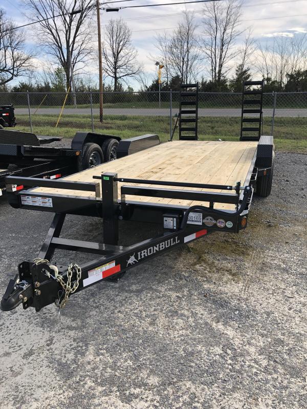 2019 Iron Bull 7K 83" x 20' Equipment Trailer 2019 Iron Bull 7K 83" x 20' Equipment Trailer