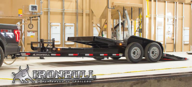 2018 Iron Bull TLB14 - 14000lb GVWR Tandem Axle Low-Pro Tilt Equipment Trailer 2018 Iron Bull TLB14 - 14000lb GVWR Tandem Axle Low-Pro Tilt Equipment Trailer