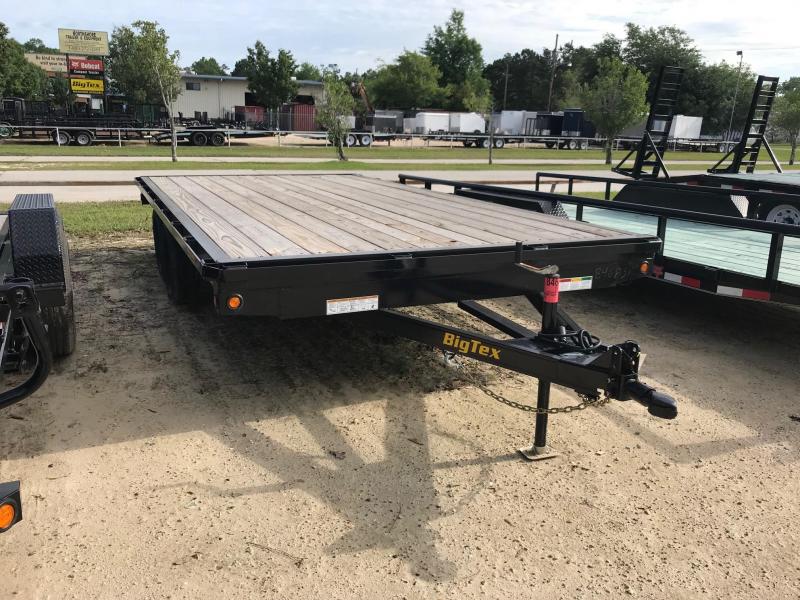 2019 8.5x16 Big Tex Trailers 70OA Flatbed Trailer 2019 8.5x16 Big Tex Trailers 70OA Flatbed Trailer