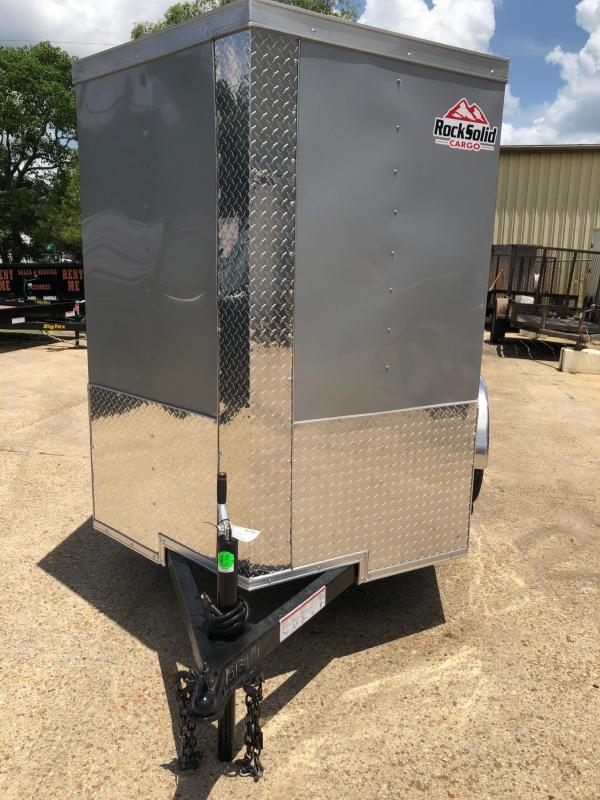 2020 Rock Solid Cargo 5x8 SA Enclosed Cargo Trailer 2020 Rock Solid Cargo 5x8 SA Enclosed Cargo Trailer
