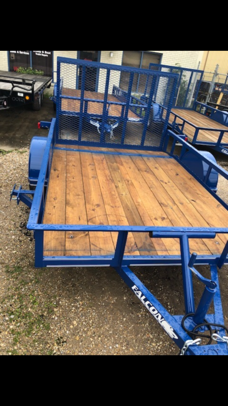 2019 6.4x10 Falcon SA-DT Utility Trailer 2019 6.4x10 Falcon SA-DT Utility Trailer