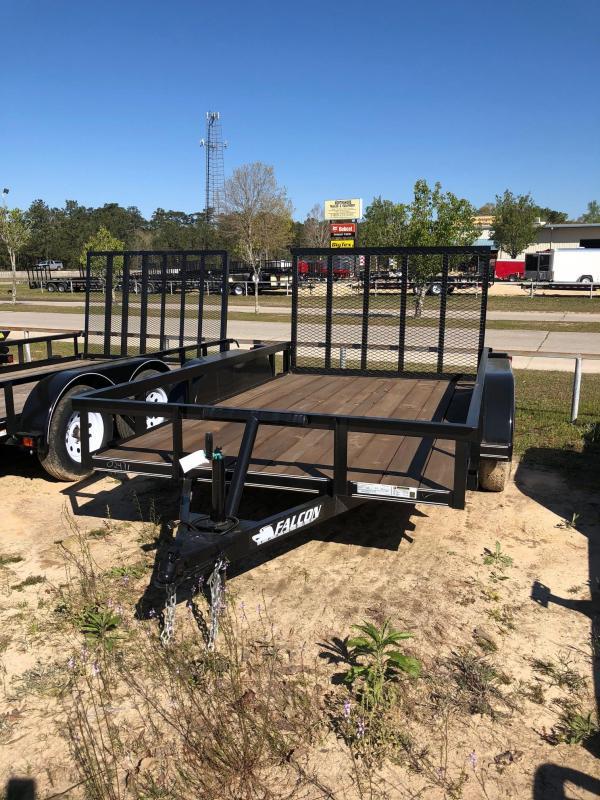 2017 6.4x12 Falcon Std Duty TA Utility Trailer 2017 6.4x12 Falcon Std Duty TA Utility Trailer