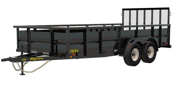 2020 6.10x16 Big Tex Trailers 70TV-16 Utility Trailer 2020 6.10x16 Big Tex Trailers 70TV-16 Utility Trailer