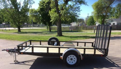 2019 PJ Trailers 12' x 77 in. Single Axle Channel Utility (U7) Utility Trailer 2019 PJ Trailers 12' x 77 in. Single Axle Channel Utility (U7) Utility Trailer