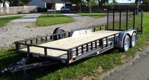2019 PJ Trailers 20' x 83 in. Tandem Axle Channel Utility (UL) Utility Trailer 2019 PJ Trailers 20' x 83 in. Tandem Axle Channel Utility (UL) Utility Trailer