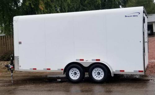 2019 Sharp Model 7' x 16' Enclosed Cargo Trailer 2019 Sharp Model 7' x 16' Enclosed Cargo Trailer