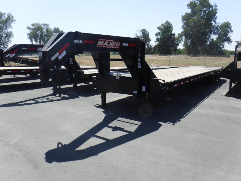 2019 MAXXD 40K GOOSENECK FLATBED Equipment Trailer 2019 MAXXD 40K GOOSENECK FLATBED Equipment Trailer
