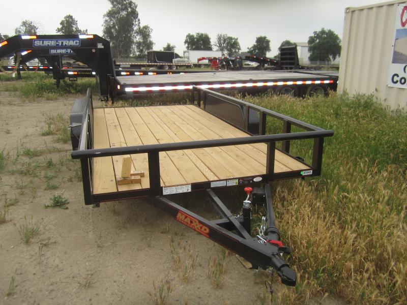 2017 Maxxd Trailers 14' X77" -MAXXD ANGLE TANDEM AXLE Flatbed Trailer 2017 Maxxd Trailers 14' X77" -MAXXD ANGLE TANDEM AXLE Flatbed Trailer