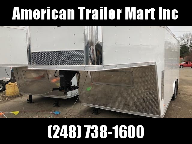 8.5 X 28 TA3 Enclosed Fifth Wheel Cargo Trailer 8.5 X 28 TA3 Enclosed Fifth Wheel Cargo Trailer