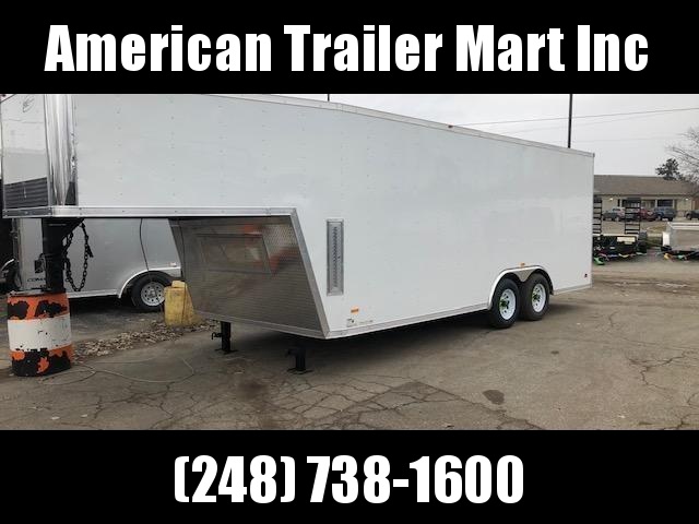 8.5 X 28 TA3 Enclosed Gooseneck Cargo Trailer 8.5 X 28 TA3 Enclosed Gooseneck Cargo Trailer