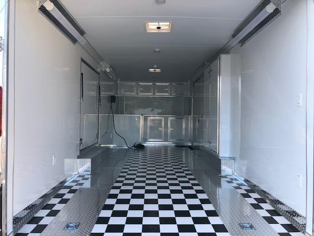8.5 X 24 Tandem Axle Enclosed Car Hauler Trailer 8.5 X 24 Tandem Axle Enclosed Car Hauler Trailer