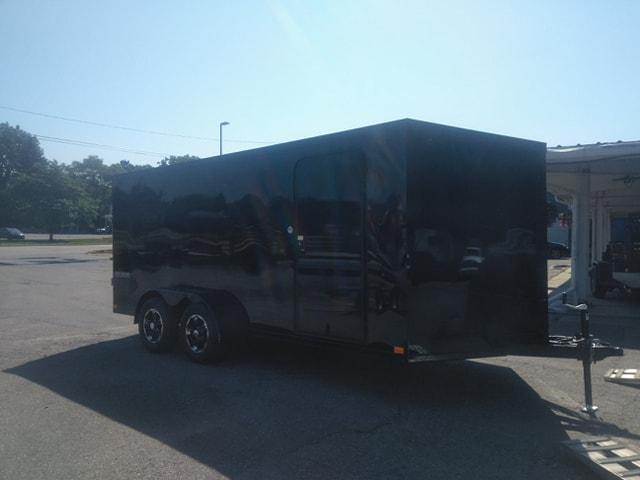 7 X 16 Tandem Axle Enclosed Trailer Blackout Pkg 7 X 16 Tandem Axle Enclosed Trailer Blackout Pkg