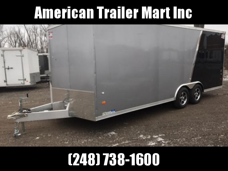 8.5 X 20 Tandem Axle Enclosed Car Hauler Trailer 8.5 X 20 Tandem Axle Enclosed Car Hauler Trailer