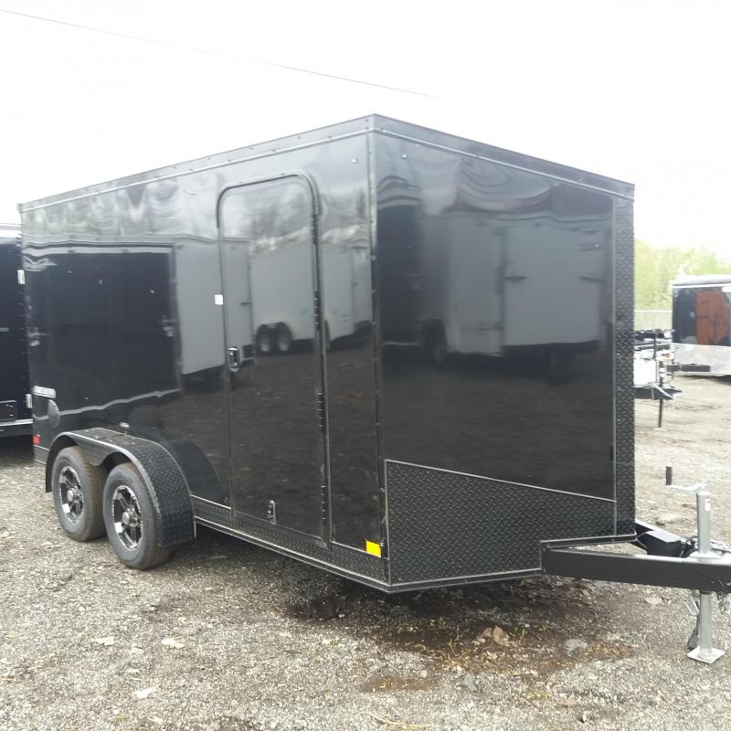 7 X 14 Tandem Axle Enclosed Trailer Blackout Pkg 7 X 14 Tandem Axle Enclosed Trailer Blackout Pkg