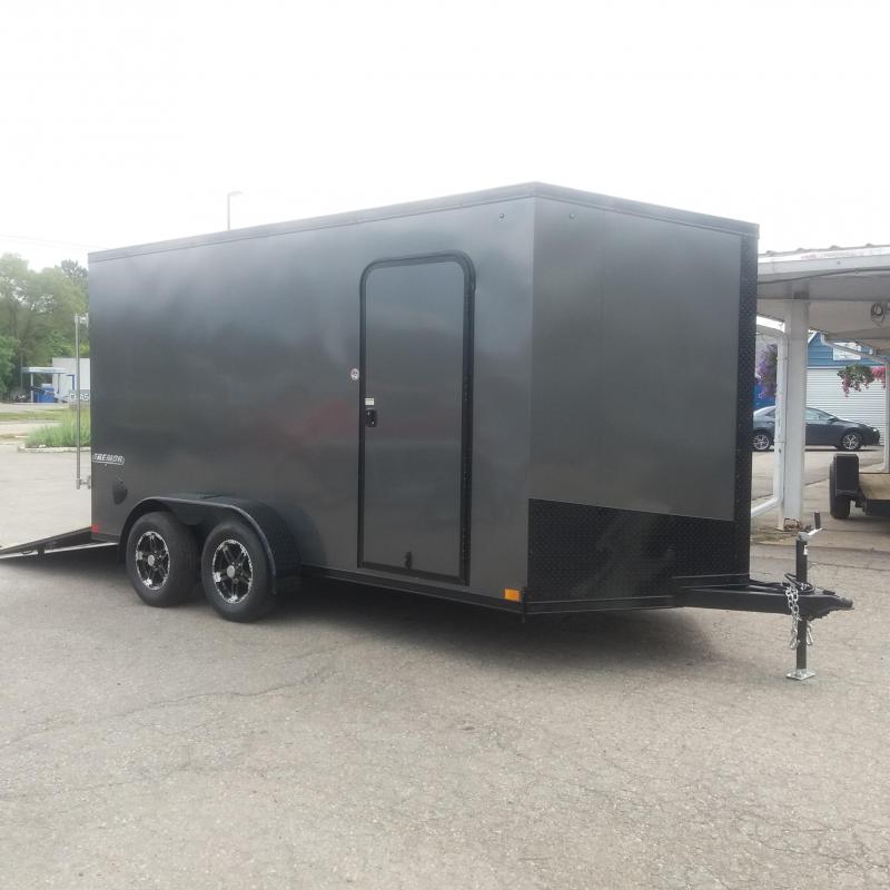 7 X 14 Tandem Axle Enclosed Trailer Blackout Pkg 7 X 14 Tandem Axle Enclosed Trailer Blackout Pkg