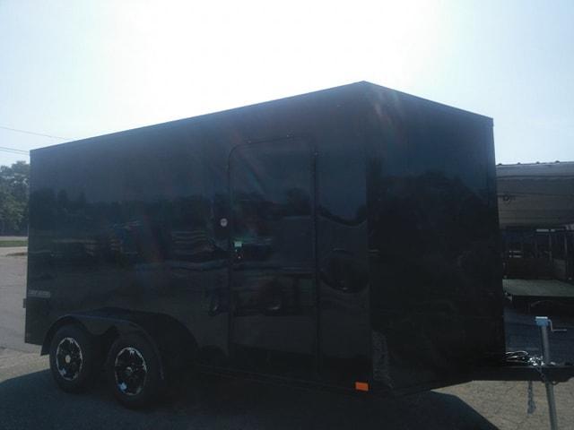 7 X 14 Tandem Axle Enclosed Trailer Blackout Pkg 7 X 14 Tandem Axle Enclosed Trailer Blackout Pkg