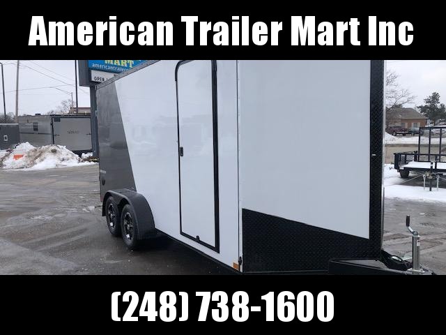 7 X 16 Tandem Axle Enclosed Trailer 7 X 16 Tandem Axle Enclosed Trailer