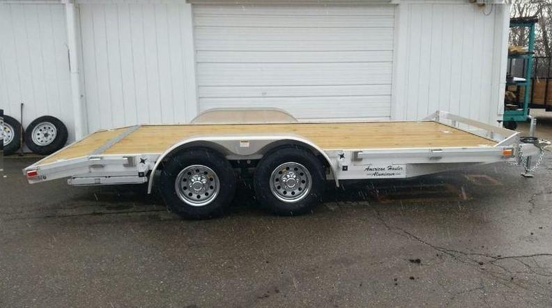 16' Open Aluminum Car Hauler 16' Open Aluminum Car Hauler