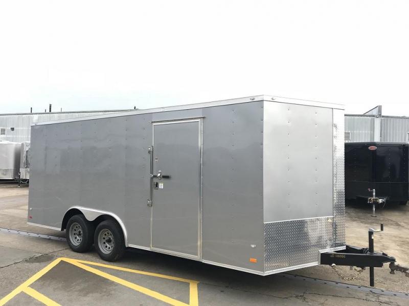 2019 CW 18' Enclosed Vnose Car Trailer 7k GVWR 2019 CW 18' Enclosed Vnose Car Trailer 7k GVWR