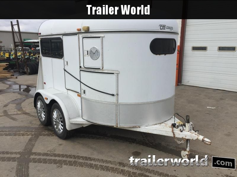 1997 CM 2 Horse Straight Load BP Horse Trailer 1997 CM 2 Horse Straight Load BP Horse Trailer