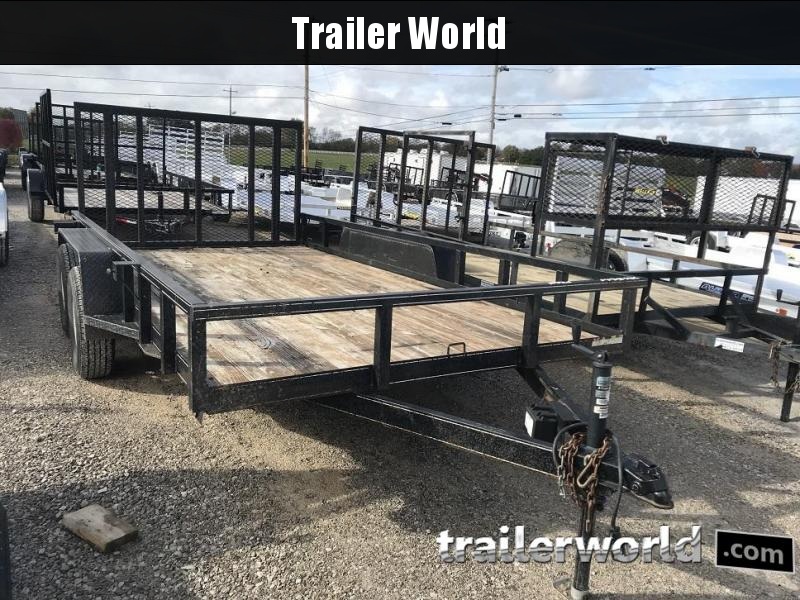 2011 Lone Wolf 14' Tandem Axle Utility Trailer 2011 Lone Wolf 14' Tandem Axle Utility Trailer
