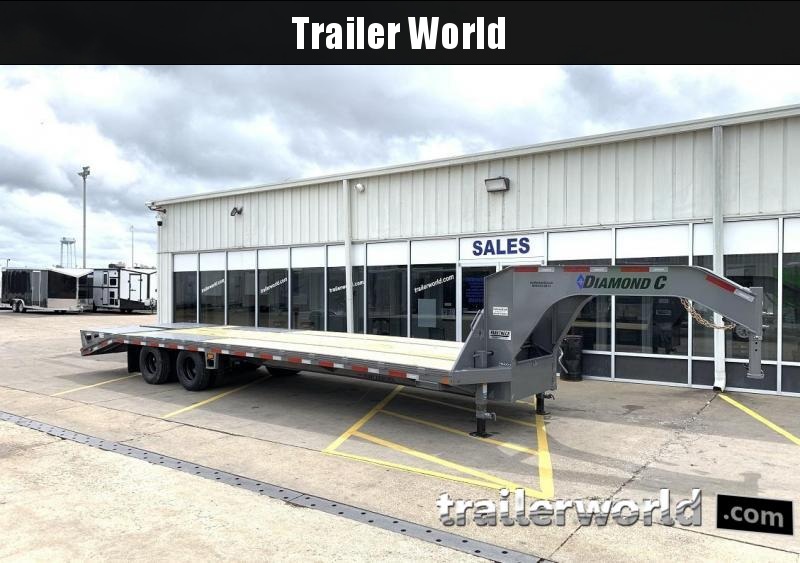 2019 Diamond C FMAX210 25' + 5' Gooseneck Trailer 25K GVWR 2019 Diamond C FMAX210 25' + 5' Gooseneck Trailer 25K GVWR