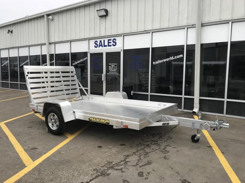 2019 Aluma 6810 10' Aluminum Utility Trailer 2019 Aluma 6810 10' Aluminum Utility Trailer