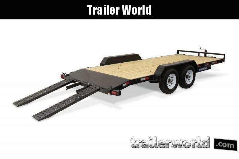 2019 Sure-Trac C-Channel 20' Wood Deck Car Hauler Trailer 10k GVWR 2019 Sure-Trac C-Channel 20' Wood Deck Car Hauler Trailer 10k GVWR